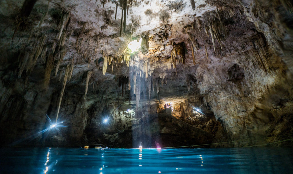 El cenote mas lindo para bucear